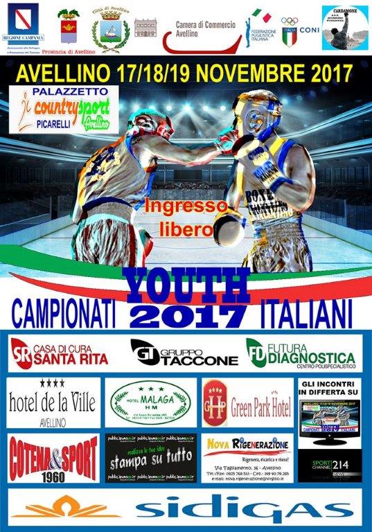 Locandina Campionati Italiani Youth 2017